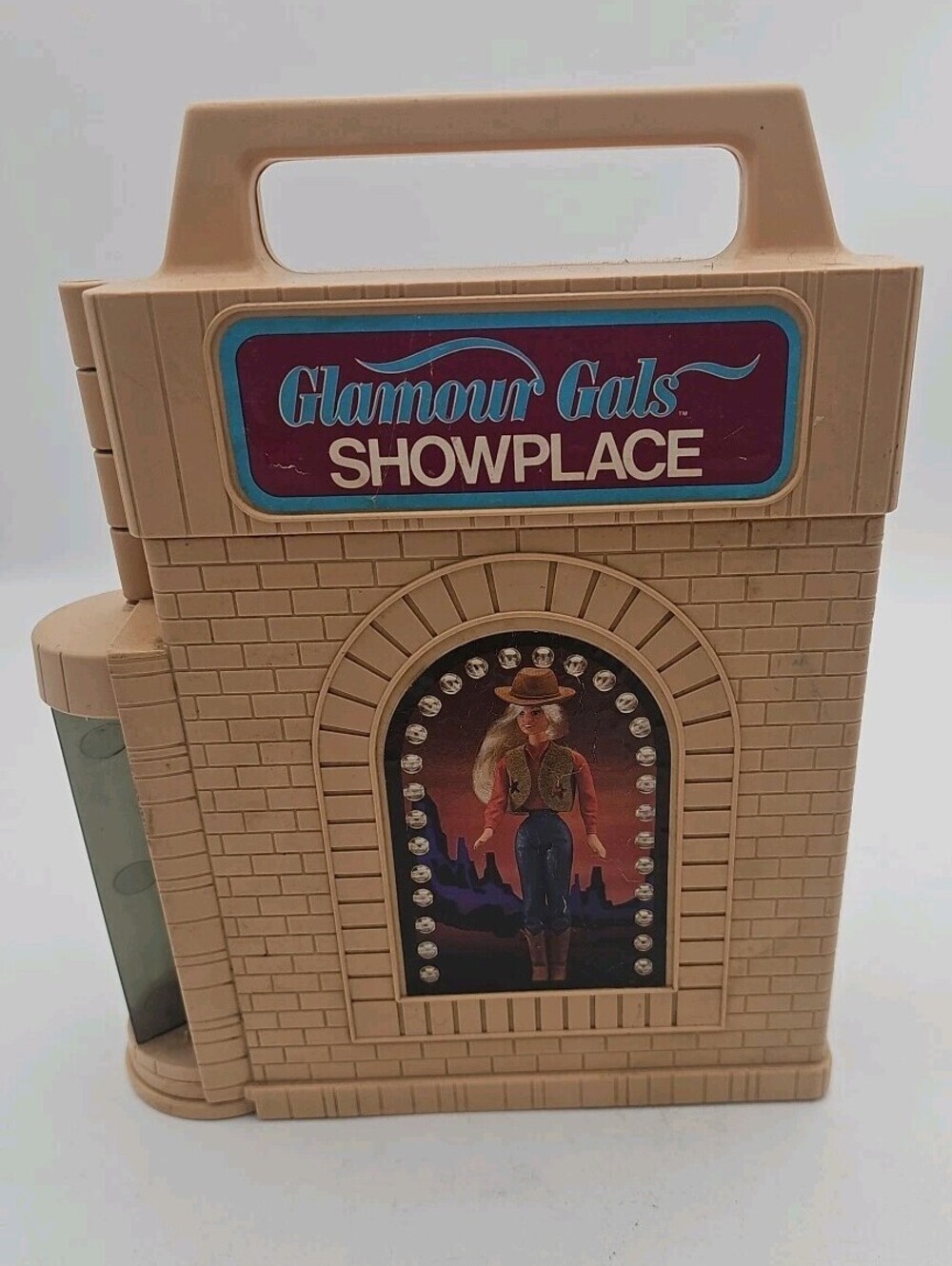 Vintage 1981 Kenner Glamour Gals Showplace Carrying Case Only 80s Toy Display